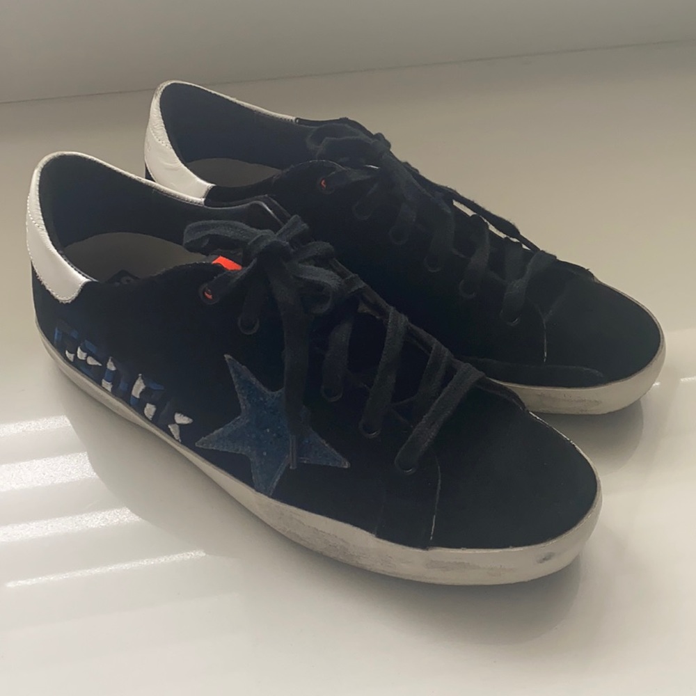 Golden Goose velvet superstar. Brand new.